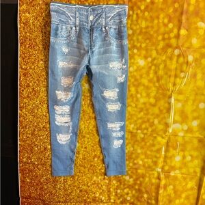 Size M Sport seamluxe high waist graphic print sport leggings